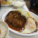 とんかつ 一 - ハンバーグ