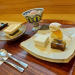 京料理 藤本 - お連れ様はデザート全部盛り
