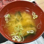 福徳食堂 - お味噌汁