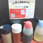 一太豚 - 卓上調味料