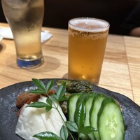 うなぎ四代目 菊川 恵比寿ガーデンプレイス店 - 漬物盛合せ 900円
