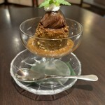 和さび - デザートの限定数栗のプリン