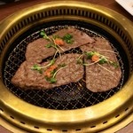 Kuroge Wagyuu Yakiniku Nikudokoro Kisshan - 特上しゃぶ焼ロース