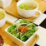 ハンバーガー モミジ - このスープが絶品過ぎる