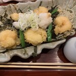 鵠庵 - 海老天磯おろし