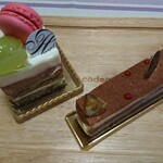 ドイツ菓子 ホーゲル - ショコラフランボア・カシスマロン