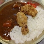 たぬき食堂 - からあげカレー330円