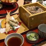 和食麺処 サガミ - 大海老天ざるそば 竹