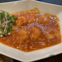 博多華都飯店 - エビチリ⭐️
