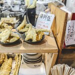 ヨコクラうどん - 土日限定天ぷら