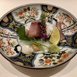 鮨 ひろ海 - お造り・鰤下足カワハギ