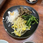 宗寿苑 - ナムル盛り合わせ