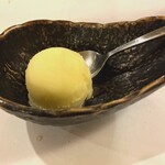 美酒美肴 はまゐ - 柚子シャーベット