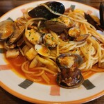 ヴォーノ - 魚介のトマトソーススパゲッティー