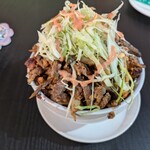 チャンピオンケバブ - どんぶり MIX（900円）大盛り（200円）