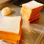 Ｂｒｅａｄ Ｃｒａｆｔ　オオウラ - ミルク食パンとメロンパン
