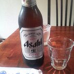 萩の茶屋 - アサヒスーパードライ大瓶