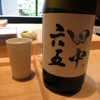 鮨 麻生 平尾山荘 - 日本酒を頂きました。
