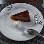 ラ ビストリア - ボネ。（北イタリアのココアのプリン。）