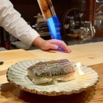 木鶏 - 済州島産の鯖棒鮨