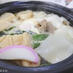 麺紡 - 鍋焼きうどん餅トッピング