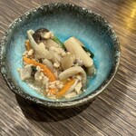 炭焼きと日本酒 炉端ヒトイキ。 - お通し
