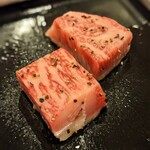 KKR - 焼肴～近江牛ロース陶板焼き 焼野菜