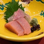 KKR - 向附～沖の物二種盛り あしらい一式