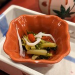 KKR - 前菜～花山葵と白魚