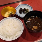 KKR - 食事～滋賀県産こしひかり、止椀～赤出汁、香物～二種盛り ホテル特製近江牛しぐれ煮