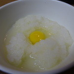 吾妻家 - 大根おろしとうずら