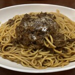 パスタの店 山猫軒 - 2024-10限定牛肉のミートソースデミグラス仕上げです☆　2024-1005訪問