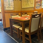 すし寳来 - テーブル席