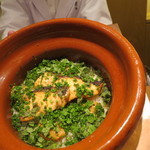 虎白 - 桜鱒の焼味噌ご飯