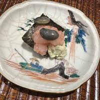 料理屋 植むら - 甘海老　丹波黒豆　ずんだ
