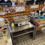 佐賀ラーメン 喰道楽 - サービスコーナー