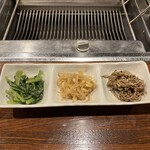 焼肉　佐藤 - ナムル盛り660円