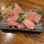 焼肉　佐藤 - 得選盛り合わせハーフ