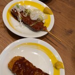 伝串 新時代 - 串カツ3種類