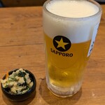 伝串 新時代 - 生ビール