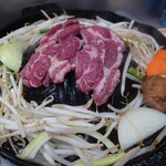 ジンギスカン ひつじや - 自慢の生ラム ジンギスカン 1人前（塩）