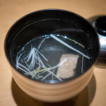 鉄板焼 にし田 - 和牛で作るお吸い物