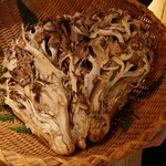 温石 - 静岡で採れた天然の舞茸