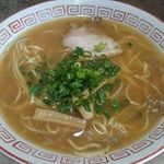 Oshokujidokoro Mori - ラーメンのスープが旨いラーメン３７０円２０円値上がりしたけどそれでも安い麺はしのざき製麺所いまばりでも屈指の製麺所