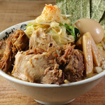 野郎ラーメン - あの創業の味 元祖！メガ豚野郎