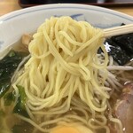 マリンオアシスはかた - 伯方の塩ラーメン 麺リフト