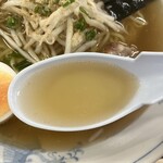 マリンオアシスはかた - 伯方の塩ラーメン スープ