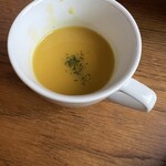 洋食屋 オリーブ - かぼちゃスープ