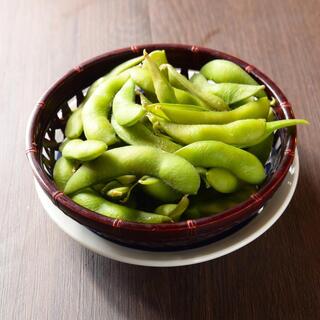 お通しの枝豆は★おかわり自由★