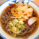 みさきチェーン - かき揚げ天そば